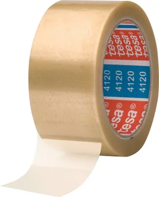 Produktbild von 6x Taśma pakowa tesa 04120-00008-00 PVC 66m x 50mm przezroczysta