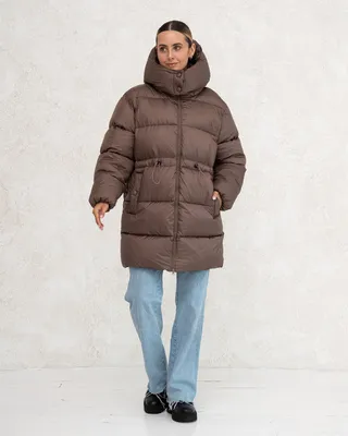 Produktbild von Damen-Winterjacke mit Kunstdaunen 0476 - XL  Schokolade A.G.