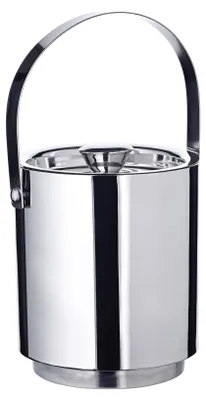 Edelstahl-Ijsemmer mit Deckel, 3,2 L, 16 cm hoch