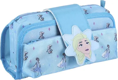 Produktbild von Disney Frozen Federmäppchen Schulmäppchen & Stiftemappe mit 3 Fächern