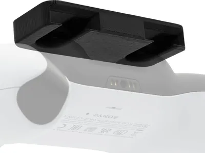 Produktbild von Controller Halterung Untertisch Halter passend für Sony PlayStation 4 / 5 PS5 PS4 DualSense DualShock Wireless 1 Stück Schwarz