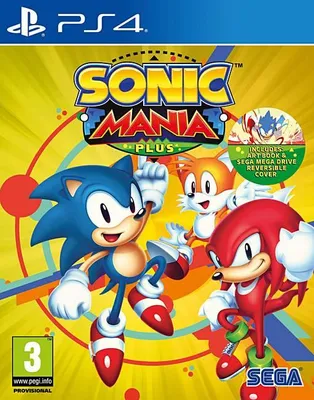 Obrázek produktu pro Sony Interactive Entertainment Sonic Mania Plus, PS4, PlayStation 4, Režim multiplayer, E (bez omezení)