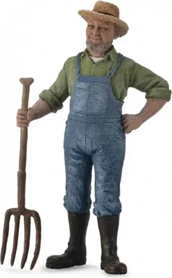 Produktbild von Collecta 88666 Bauer 9 cm Bauernhof