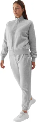 Imagen del producto de Conjunto de chándal moderno para mujer, ideal para estar cómoda en casa, ropa deportiva, color gris – talla S/M