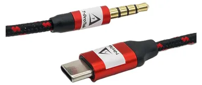 Image de 2M USB type C vers AUX 3,5mm jack adaptateur pour haut-parleurs, casque d'écoute
