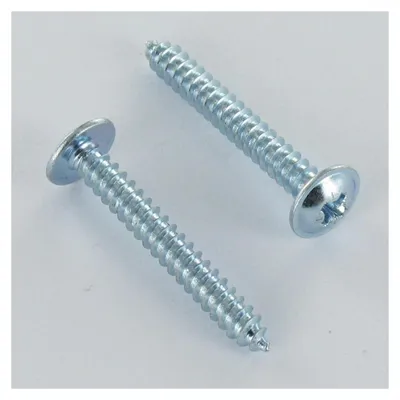 Zdjęcie produktu dla Śruba płaskogłowowa, ocynkowana, gwintowana, o długości 19 mm i średnicy 3,5 mm