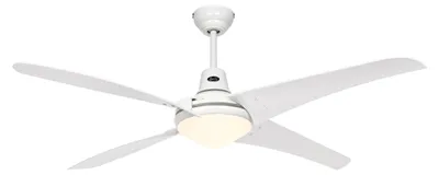Immagine prodotto di Ventilatore da soffitto con luce e telecomando Mirage Bianco 142 cm