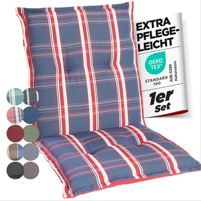 Produktbild von Gardisun Gartenstuhlauflage Gartenstuhlauflagen Polyester 6cm Dick Niedrig