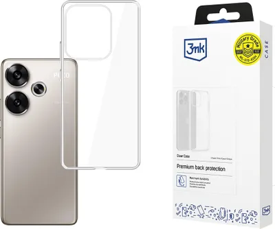 Produktbild von 3mk Schutzhülle Clear Case Cover für Poco F6 transparent  Backcover