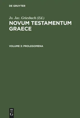 Produktbild von Prolegomena