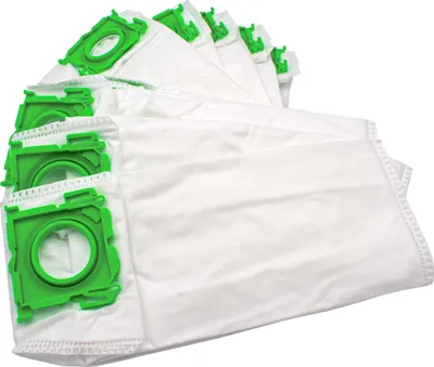 Produktbild von vhbw 10x Staubbeutel Ersatz für Sebo 6629, 6629AM, 6629ER für Staubsauger - Mikrovlies, 33,5cm x 17cm Weiß