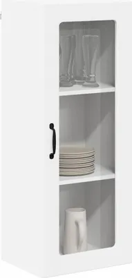 Produktbild von （Robust Möbel） Küchenschrank Weiß 40 x 31 x 100cm Holzwerkstoff - CL767898 - Küchenschränke