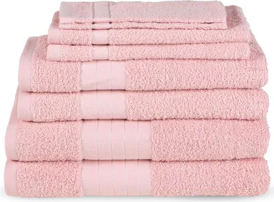 Produktbild von Uni Towels Good Morning 2* 16x22 + 2* 30x55 + 2* 50x100 + 2* 70x140 cm - Solid color