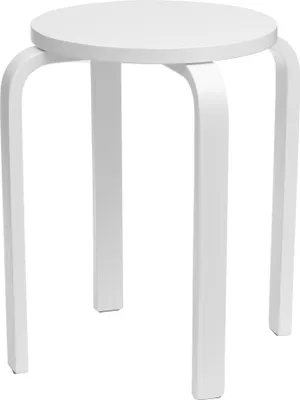 Produktbild von Kuchyňská stolička, Ø 39 cm, bílá
