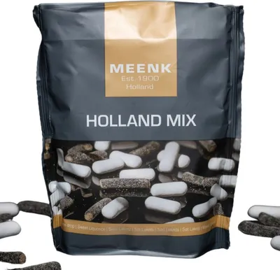 Produktbild von MEENK Holland Mix, Lakritz mit Minze und Salmiak, 225 g