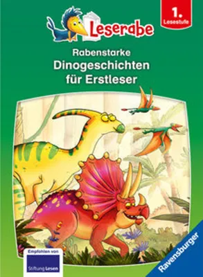 Produktbild von Leserabe - Sonderausgaben - Rabenstarke Dinogeschichten für Erstleser