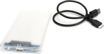 Produktbild von Externé puzdro na disk, úložný box na pevný disk, kryt pevného disku SATA, 2,5-palcové puzdro na HDD/SSD, škrupina pevného disku, ochranný box na pevný disk