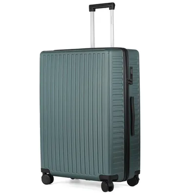 Produktbild von Hartschalen-Trolley ABS Handgepäckkoffer Business-Koffer Trolleys mit TSA Schloss, Mit abschließbarer Vortasche, Laptopfach, Leichtgewicht