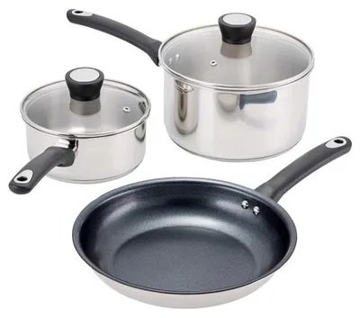 Obrázek produktu pro Sada 3 hrnců Judge Essential Cookware, nepřilnavé