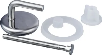 Produktbild von WENKO Toiletten Befestigung für Duroplast WC Sitze Klo Brillen Deckel Halterung