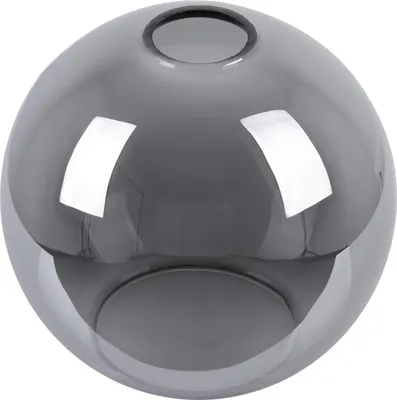 Immagine prodotto di Paralume Haga grafite grande sfera 17,5 cm – elegante paralume in vetro per un'illuminazione moderna