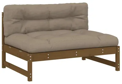 Produktbild von vidaXL Mittelsofa Honigbraun 120x80 cm Massivholz Kiefer