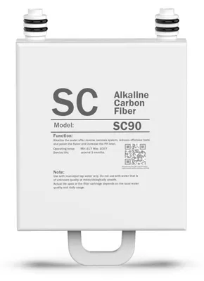 Productafbeelding van Vervangingsfilterpatroon SC90 voor omgekeerde osmose waterfiltersysteem WB99, alkalisch, 1 stuk