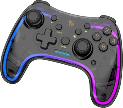 Zdjęcie produktu dla iBOX IGP5, Gamepad, Android, Nintendo Switch, Nintendo Switch Lite, Nintendo Switch OLED, PC, iOS, D-Pad, Przyciski kierunkowe, Przycisk Home, Przycisk menu, Przycisk zasilania, Analogowy / Cyfrowy, Wielokolorowy, Bezprzewodowy