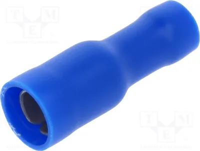 Immagine prodotto di 5 connettori: per cavi da circa 1,5÷2,5 mm², femmina, diametro: 5 mm. Morsetto di collegamento BM 00240, isolato