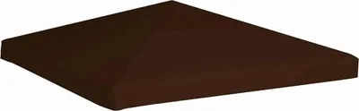 Obrázok produktu pre vidaXL Pavillondach 310 g/m² 3x3 m Braun