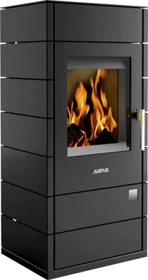 Produktbild von Justus Tova Kaminofen Stahl Schwarz