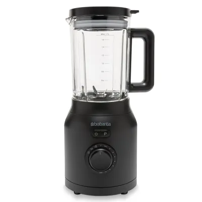 Immagine prodotto di Brabantia Frullatore Brabantia - 3 programmi automatici - 1200 watt - controllo della velocità regolabile - lame durevoli in acciaio inox - BBEK1057