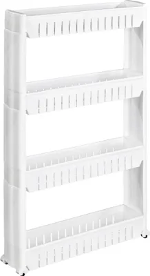 Produktbild von tectake® Nischenregal Joe 4 Ebenen 54 x 12 x 101 cm