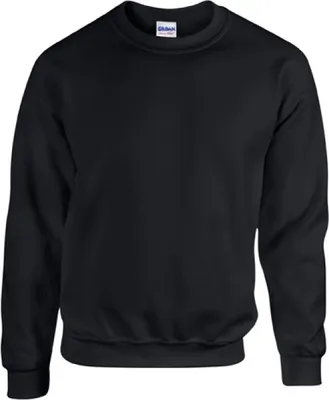 Produktbild von Gildan 18000 | Heavy Blend Crewneck Sweatshirt | Pullover - Farbe: Black - Größe: XXL