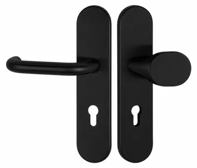 Produktbild von Hermat 1801/2091 Schutz-Wechselgarnitur Langschild schwarz PZ 92