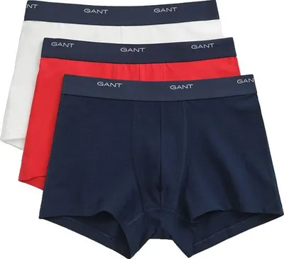 Produktbild von Gant 900003333 Boxershorts 3 Einheiten Mehrfarbig S Mann Mehrfarbig S