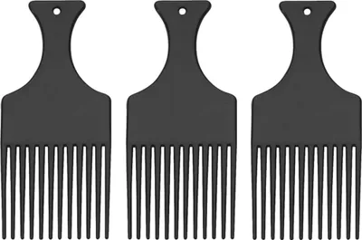 Produktbild von Afro-Kamm - Fingerstyler - Stylingkamm (3 Stck.)