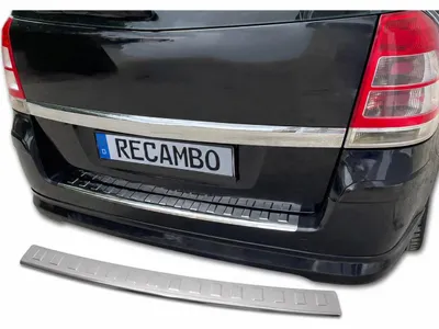 Produktbild von Ladekantenschutz Edelstahl chrom für OPEL ZAFIRA B | 2005-2014 | mit Abkantung
