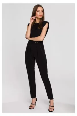 Productafbeelding van Stylove Dames overall Aglouawr S259, zwart, maat M