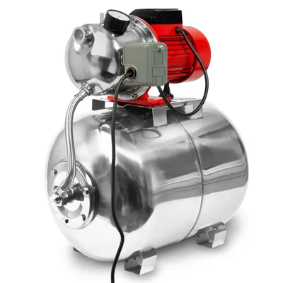 Obrázek produktu pro Domácí vodárna EBERTH průtok 3600 l/h, výtlačný tlak 5 bar, 750 W, čerpadlo s tlakovým spínačem pro automatický provoz, samonasávací, sací výška 9 m