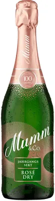 Produktbild von Mumm & Co. Jahrgangssekt Rosé Dry | 11,5 % vol | 0,75 l