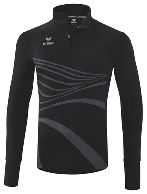 Produktbild von Erima Racing Langarmshirt Schwarz