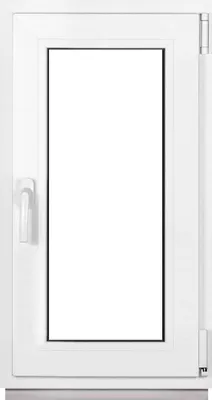 Obrázek produktu pro Plastová okna Framex bílá Šířka x výška 45 x 95 cm (450 x 950 mm) dvojitá (32 mm) otočná/sklopná DIN pravá - Premium - všechny velikosti