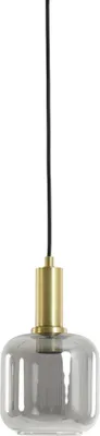 Produktbild von Light & Living - hängeleuchte - Lekar - bronze - glas - buntglaslampe - E27 - 2950384