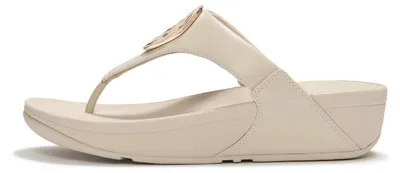 Productafbeelding van FitFlop Lulu Adornment Teenslippers BEIGE 39