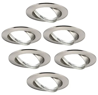 Image de Ledvion lot de 6 spot encastrable LED rond 3W dimmable blanc froid