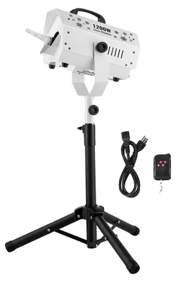 Zdjęcie produktu dla Profesjonalna Maszyna Do Śniegu Vevor 1200W Z Pilotem I Regulowanym