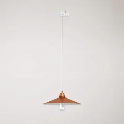 Immagine prodotto di Creative Cables - Lampada a sospensione con paralume Swing per binari -lampadina inclusa