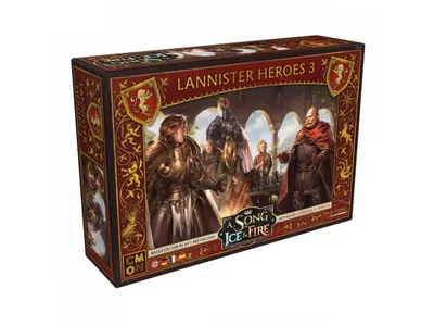 Produktbild von A Song of Ice & Fire: Lannister Heroes 3 Erweiterung Miniaturen