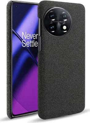 Obrázok produktu pre OnePlus, puzdro na smartfón, látkové, čierne, model 11